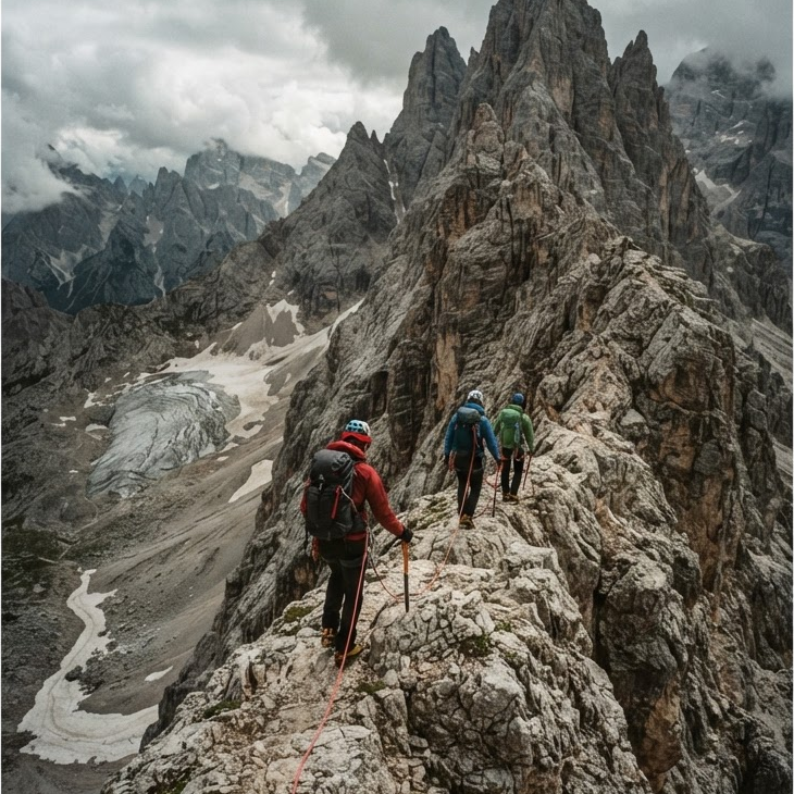Dolomity — Droga Na Szczyt